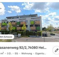 3-Zi.-Wohnung Heilbronn mit Aufzug, Garten & TG – ohne Makler!!!