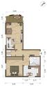 Foto - 2 Zimmer Etagenwohnung zur Miete in Hoyerswerda