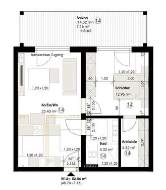 Foto - Etagenwohnung in Mettlach zur Miete