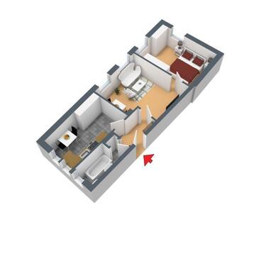 Foto - 2 Zimmer Etagenwohnung zur Miete in Wuppertal