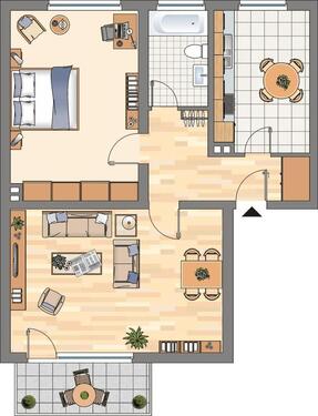 Foto - 2 Zimmer Etagenwohnung zur Miete in Castrop-Rauxel
