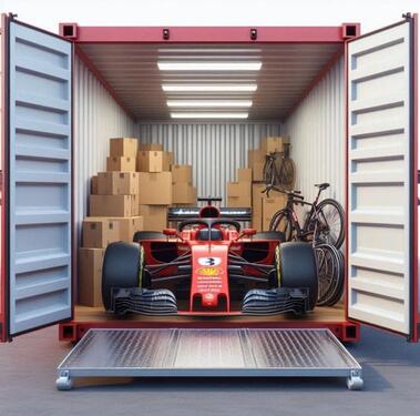 Foto - Vermietung Lagercontainer Lager Garage Überseecontainer