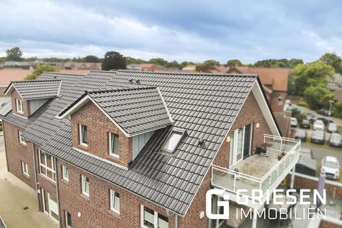 Foto - Traumhafte 3-Zimmer-Dachgeschosswohnung mit Einbauküche und großzügigem Balkon in Haren (Ems)