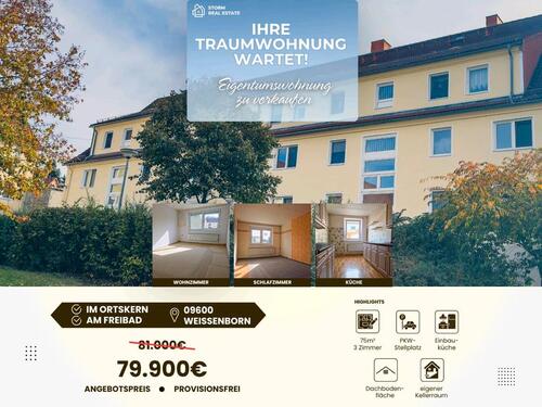 Foto - 3-Raum-Eigentumswohnung in zentraler Lage in Weißenborn