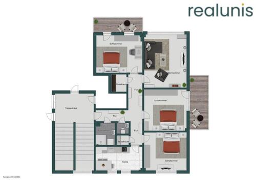 Foto - 4 Zimmer Etagenwohnung zur Miete in Mannheim