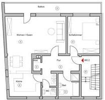 2,5 Zimmer Alt-Gerresheim - 1.350,00&nbsp;EUR Kaltmiete, ca.&nbsp; 89,00&nbsp;m&sup2; in Düsseldorf (PLZ: 40625) Stadtbezirk 7