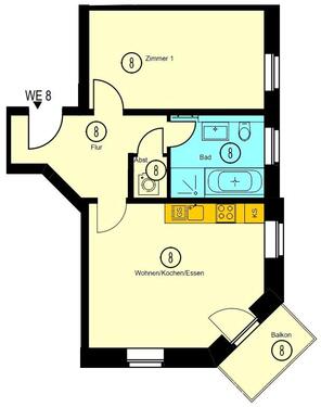 Foto - Etagenwohnung zur Miete in Chemnitz