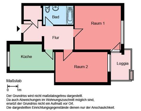 Foto - 2 Zimmer Etagenwohnung in Kamen