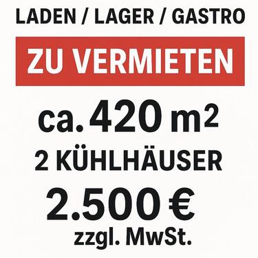 Foto - LagerLaden mit 2 Kühlhäusern - ca. 420 qm