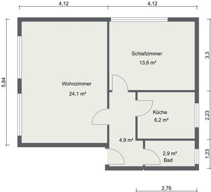 Foto - 2 Zimmer Hochparterre zur Miete in Haltern am See