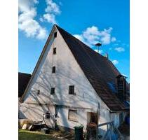 Hofanlage Bauernhaus Scheune 2424 m² Grundstück, Garten Bauplatz - Vorra