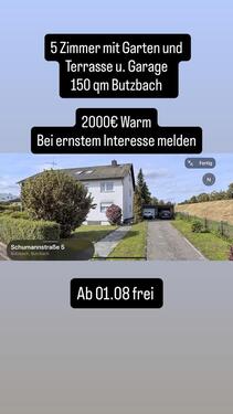 Foto - 5 Zimmer Erdgeschoßwohnung in Butzbach