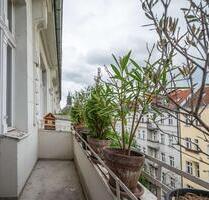 SCHÖNE 2-ZIMMER-ALTBAUWOHNUNG MIT BALKON ohne Provision - Berlin Tempelhof-Schöneberg