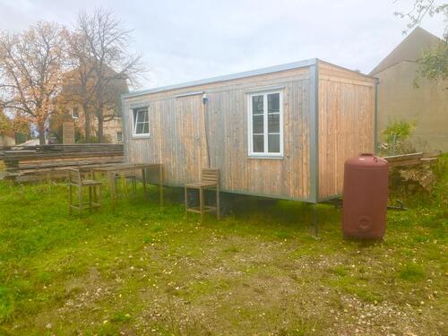 Foto - Bauwagen, Tiny Haus, Gartenhaus, Büro