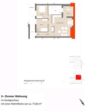 Foto - 3-Zimmerwohnung inkl. TG in Bad Krozingen - Tunsel zu verkaufen
