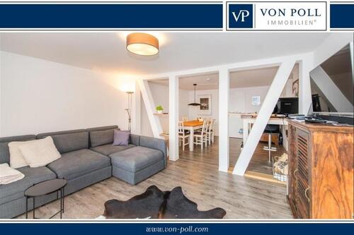 Foto - Stilvolle 2-ZKB im Dachgeschoss mit Einbauküche und Balkon