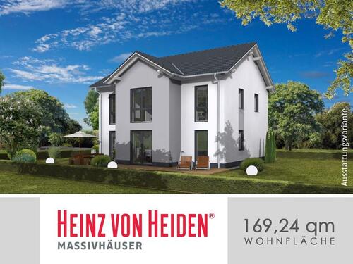 Foto - Einfamilienhaus frei geplant massiv schlüsselfertig Festpreisgarantie PV