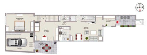 Foto - Einfamilienhaus zu vermieten ab sofort