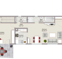 Einfamilienhaus zu vermieten ab sofort - Konstanz