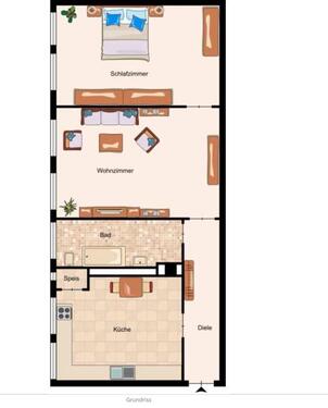 Foto - Kleine Wohnung, ideal für eine Paar