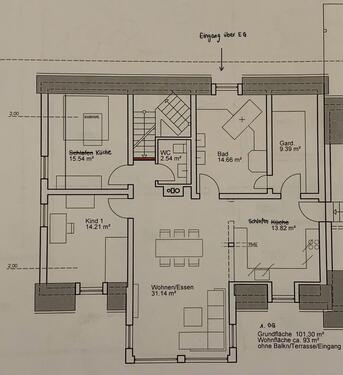 Foto - 3.5 Zimmer Etagenwohnung zur Miete in Güntersleben