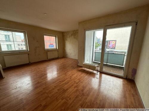 Foto - 3-Zimmer-Wohnung mit Balkon – nur mit gültigem WBS