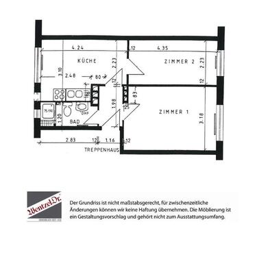 Foto - 1.5 Zimmer Etagenwohnung zur Miete in Hamburg