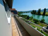 Foto - helle DG-Wohnung mit Rheinblick in Kadelburg