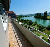 helle DG-Wohnung mit Rheinblick in Kadelburg - Küssaberg