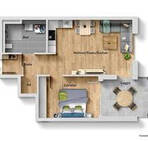 Neuwertige 2 Zimmer Wohnung in Lehr zu vermieten! - Ulm Söflingen