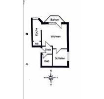 Helle 2-Zimmer-Wohnung zu vermieten– 1. Obergeschoss mit Balkon! - Kirchdorf an der Iller