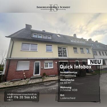 Foto - Gepflegte 3-Zimmer Mietwohnung in kinderfreundlicher Lage von Stadt Lüdenscheid