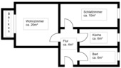 Foto - 2 Zimmer Etagenwohnung zur Miete in Schleife