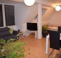 Möblierte 2-Raum-DG-Wohnung in Markkleeberg am See – Warmmiete in