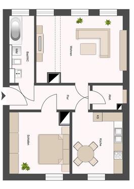 Foto - 2 Zimmer Etagenwohnung zum Kaufen in Leipzig