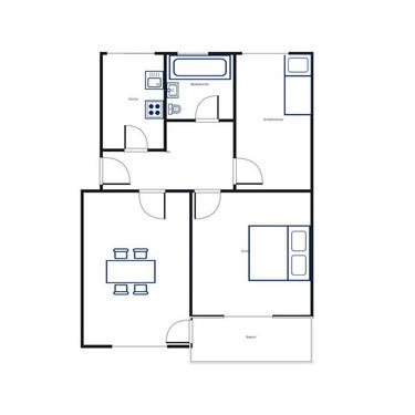 Foto - 3 Zimmer Erdgeschoßwohnung zur Miete in Kassel