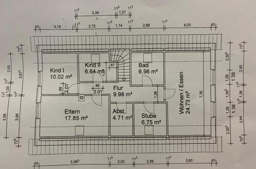 Foto - 4 Zimmer Dachgeschoßwohnung zur Miete in Rhauderfehn