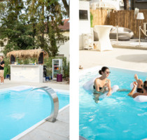 BÜRO * MEETING * SEMINAR - OUTDOOR POOL AREA - Karlsruhe Mühlburg