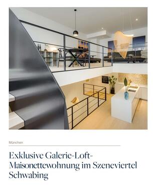 Foto - Möblierte Maisonette auf 3 Ebenen Loft