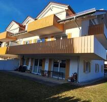 SONNIGE, GERÄUMIGE 4Zi.-WOHNUNG mit GARTEN in RUHIGER TOP-LAGE von FÜSSEN zu VERMIETEN!