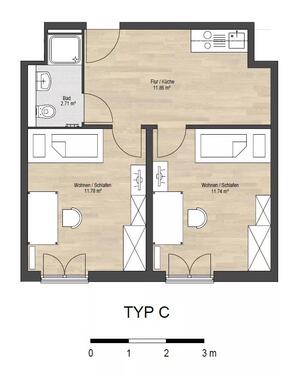 Foto - Nachmieter 2 - Zimmer - Wohnung