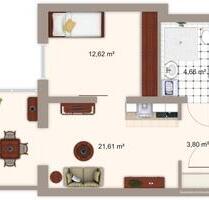 Betreutes Wohnen im Marienthal - 510,00&nbsp;EUR Kaltmiete, ca.&nbsp; 43,36&nbsp;m&sup2; in Deggendorf (PLZ: 94469)