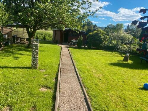 Foto - Schrebergarten in der Kleingartenanlage in Neumünden