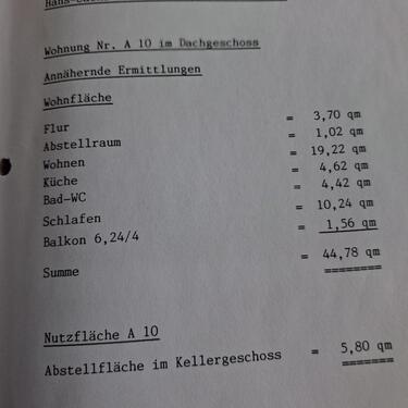 Foto - 2 Zimmer Dachgeschoßwohnung zur Miete in Wetzlar