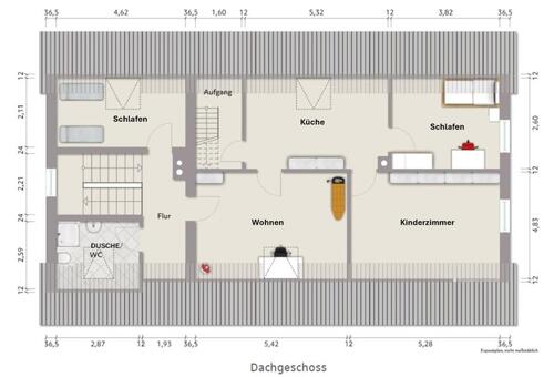 Foto - 4-Zimmer DG-Wohnung mit 70 m² im Zentrum von Emersacker