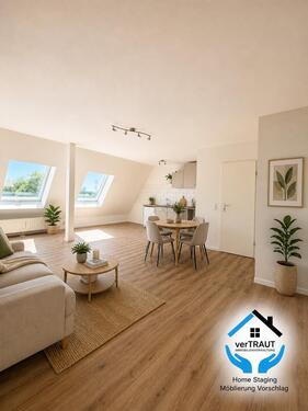 Foto - 1 Zimmer Dachgeschoßwohnung zur Miete in Duisburg