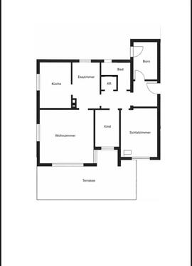 Foto - Großzügige, frisch renovierte 4,5-Zi-Wohnung mit großer Terrasse