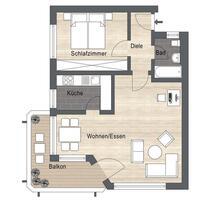 Renovierte 2-Zimmer-Wohnung mit Balkon & TG-Stellplatz - Ingolstadt Südost