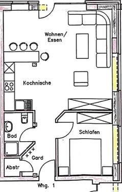 Foto - Erdgeschoßwohnung in Haselünne zur Miete