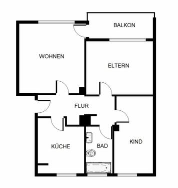 Foto - 3-Zimmer-Wohnung in Gelsenkirchen Hassel